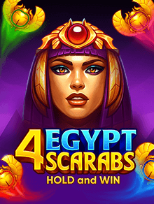 4 Egypt Scarabs